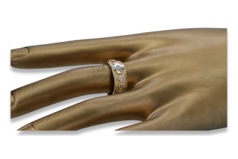 Русская советская роза розовая 14к 585 золото Винтаж кольцо vrn001