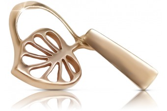 Розовое золото 14к 585 винтажное без камней vpn026