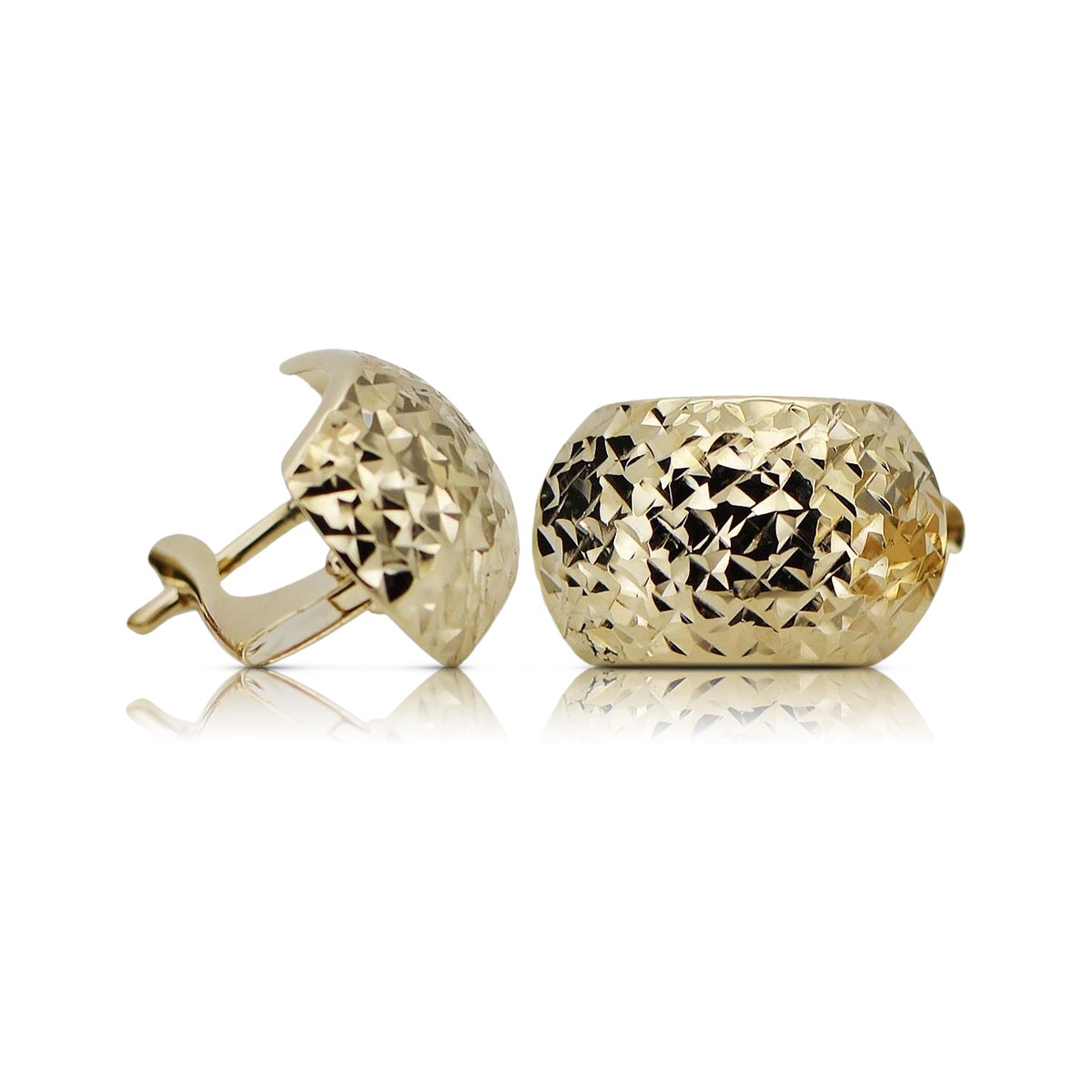 Gold earrings ★ zlotychlopak.pl ★ Gold sample 585 333 Low price!