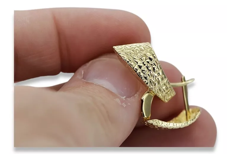 Золоті сережки 14k ★ https://zlotychlopak.pl/uk/ ★ Чисте золото 585 333 Дешево!