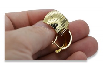 Золоті сережки 14k ★ https://zlotychlopak.pl/uk/ ★ Чисте золото 585 333 Дешево!