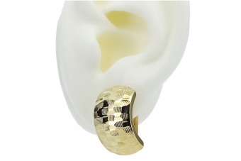 Pendientes de oro de 14k ★ https://zlotychlopak.pl/es/ ★ Oro fino 585 333 Barato!