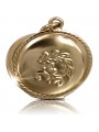 "Pendentif d'Époque en Or Rose 14k 585, Sans Gemmes" vpn001