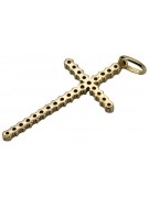 Golden Catholic Cross ★ russiangold.com ★ Gold 585 333 Low price