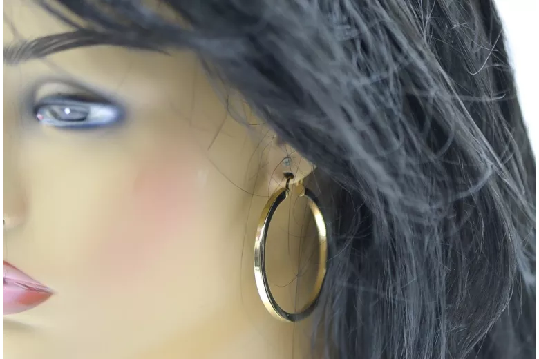 Gold earrings ★ zlotychlopak.pl ★ Gold sample 585 333 Low price!