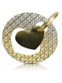 Colgante ★ de oro zlotychlopak.pl ★ Muestra de oro 585 333 precio bajo