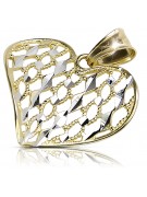 Pendentif ★ en or zlotychlopak.pl ★ Echantillon d’or 585 333 prix bas