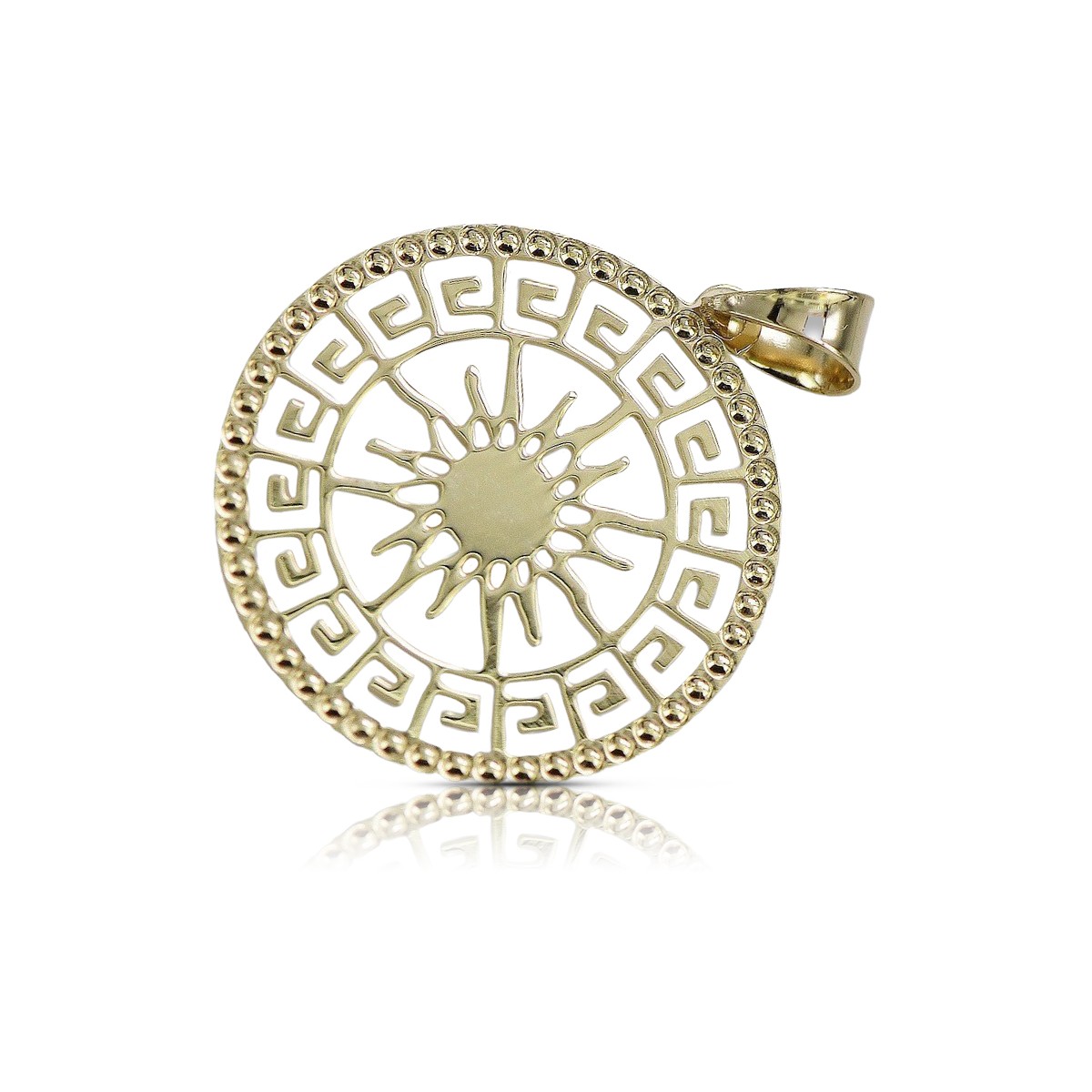 Pendentif ★ en or zlotychlopak.pl ★ Echantillon d’or 585 333 prix bas