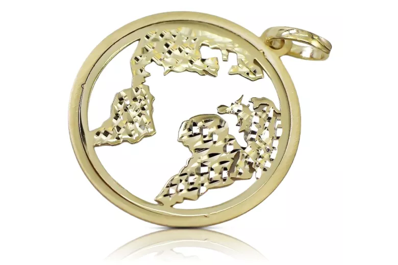 Pendentif ★ en or zlotychlopak.pl ★ Echantillon d’or 585 333 prix bas