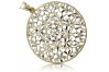 "Pendentif Italien Contemporain en Or Jaune et Blanc 14k" cpn027yw