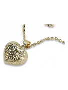 Pendentif ★ en or zlotychlopak.pl ★ Echantillon d’or 585 333 prix bas