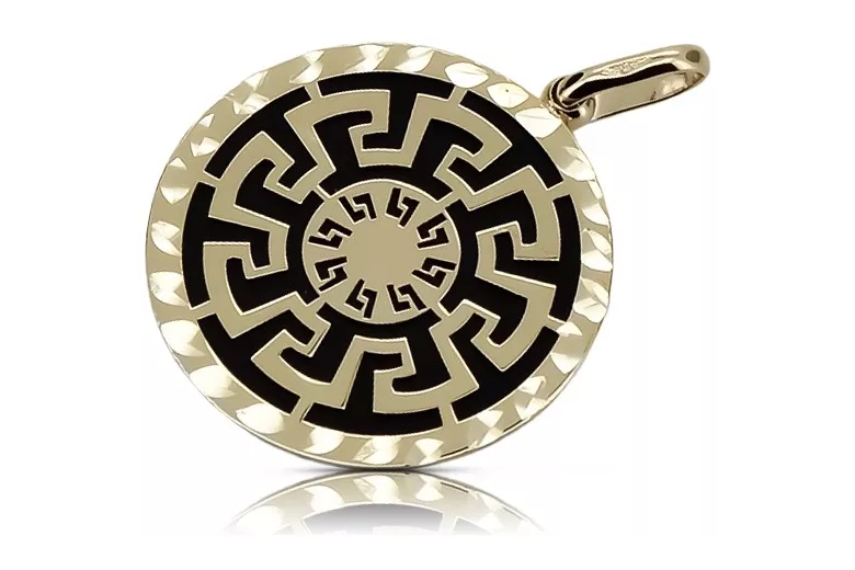 Pendentif ★ en or zlotychlopak.pl ★ Echantillon d’or 585 333 prix bas