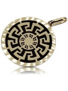 Pendentif ★ en or zlotychlopak.pl ★ Echantillon d’or 585 333 prix bas