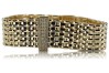 Pulsera de oro para hombres 14k 585 Reloj italiano estilo Cpc058y&mbw013y