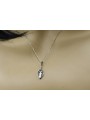 Russe soviétique argent 925 URSS Pendentif feuille vintage vpn081s