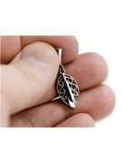 Vintage silver 925  Vintage leaf pendant vpn081s