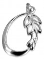 Vintage silver 925  Vintage leaf pendant vpn084s