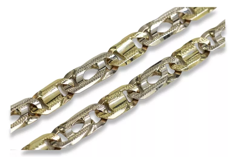 russian rose soviet gold garibaldi bismark bracelet chain