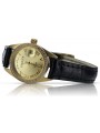 14k Gelbgolddame Rolex Style Uhr Geneve lw078ydg