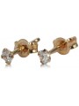 Boucles d’oreilles en or zlotychlopak.pl ★ Échantillon d’or ★ 585 333 Prix bas!