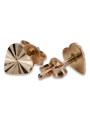 Pendientes de oro zlotychlopak.pl Muestra de ★ oro 585 333 ¡★ Precio bajo!