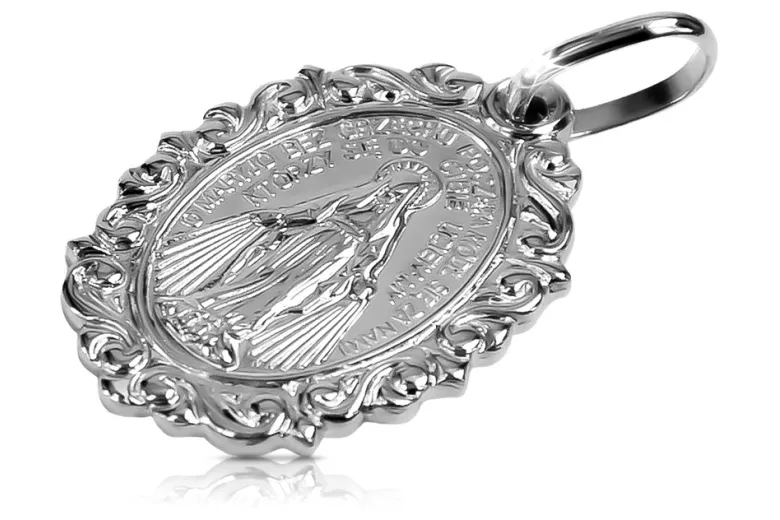 Pendentif ★ médaille d’or médaillon icône zlotychlopak.pl ★ or 585 333 petit prix