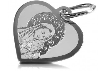 Золотий медальйон Марія ікона підвіска ★ zlotychlopak.pl ★ Золото 585 333 низька ціна