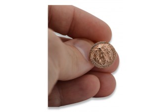 Boucles d'oreilles en or 14 carats ★ https://zlotychlopak.pl/fr/ ★ Or fin 585 333 Pas cher !