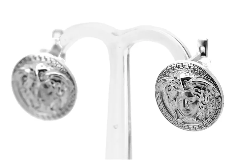 Boucles d'oreilles en or 14 carats ★ https://zlotychlopak.pl/fr/ ★ Or fin 585 333 Pas cher !