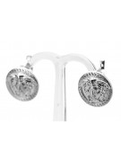 Boucles d'oreilles en or 14 carats ★ https://zlotychlopak.pl/fr/ ★ Or fin 585 333 Pas cher !