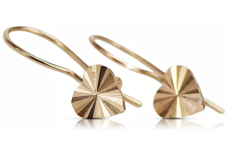 Gold earrings ★ zlotychlopak.pl ★ Gold sample 585 333 Low price!