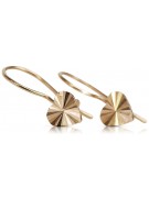 Pendientes de oro zlotychlopak.pl Muestra de ★ oro 585 333 ¡★ Precio bajo!