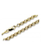 Yellow rose gold chain ★ russiangold.com ★ Gold 585 333 Low price