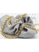 Yellow rose gold chain ★ russiangold.com ★ Gold 585 333 Low price