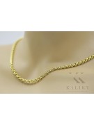 Italienisches 14 Karat Gelbgold 585 Ankerkette cc025y