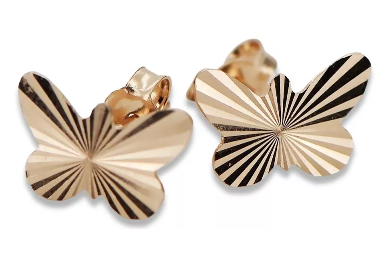 Gold earrings ★ zlotychlopak.pl ★ Gold sample 585 333 Low price!