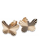 Pendientes de oro zlotychlopak.pl Muestra de ★ oro 585 333 ¡★ Precio bajo!