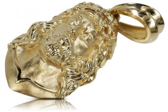 Jezus medallón icono colgante ★ zlotychlopak.pl ★ oro 585 333 precio bajo