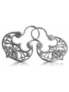 silver 925  Vintage earrings ven022s