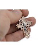 Gold Orthodox Cross ★ russiangold.com ★ Gold 585 333 Low price