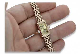 Gold ladies watch ★ zlotychlopak.pl ★ Gold purity 585 333 Low price!