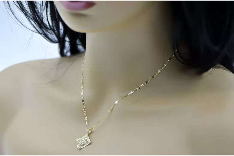 Gold pendant pendant ★ zlotychlopak.pl ★ Gold hallmark 585 333 low price