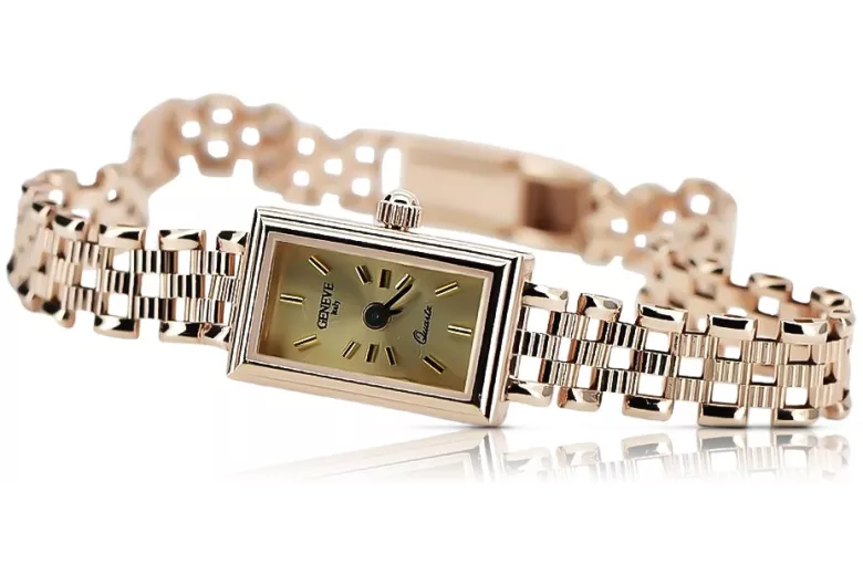 Gold ladies watch ★ zlotychlopak.pl ★ Gold purity 585 333 Low price!