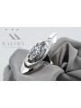 Anillo ruso de plata 925 con circonita vrc189s