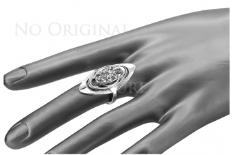 Русское серебряное кольцо 925 пробы Оправа vrc189s