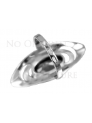 Anillo de plata ruso 925 Engaste vrc189s