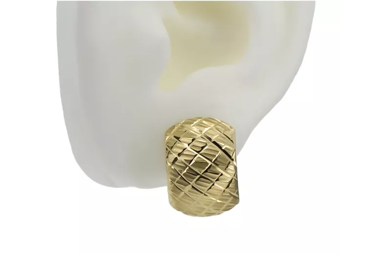 Gold earrings ★ zlotychlopak.pl ★ Gold sample 585 333 Low price!