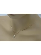 "Vintage 14K Rose Gold 585 Leo Pendant for Ladies, No Stones, Zodiac Inspired" vzp011