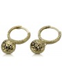 Gold earrings ★ zlotychlopak.pl ★ Gold sample 585 333 Low price!