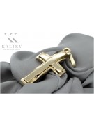 copie a crucii catolice de aur 14k 585 pandantiv ctc095y